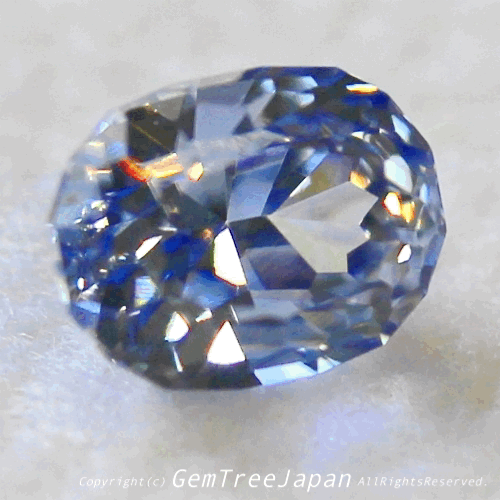 激レア❗️ファンシーオーバル&パーティーカラーレス✨ベニトアイト0.90ct💎カナリ玄人向け😉