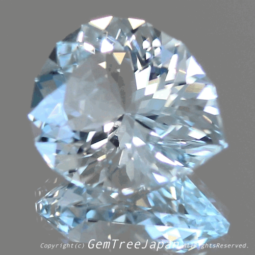 ブルートパーズ6.44ct✨師匠作品💎涼しげな煌き特集🎐