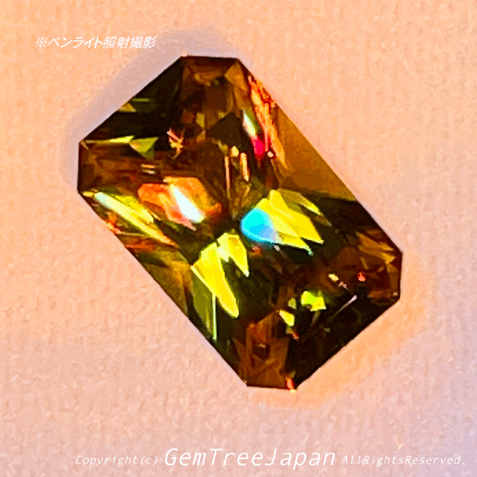 【“みどりの日”特別オークションその2】“こんなスフェーン見たことない”マダガスカルスフェーン1.51ct💎ゲオ先生作品
