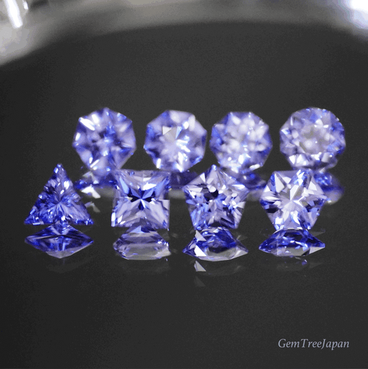 ピアッちゃん作品「タンザナイト“多角セット”」8個2.28ct✨ 10/30スタート〜11/30終了🤣