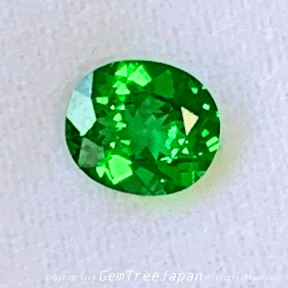 カナリ貴重なこのネオン感❗️ツァボライト(グリーンガーネット) 0.842ct✨11/17お昼Live配信商品⚡️ゲオちゃん作品💎