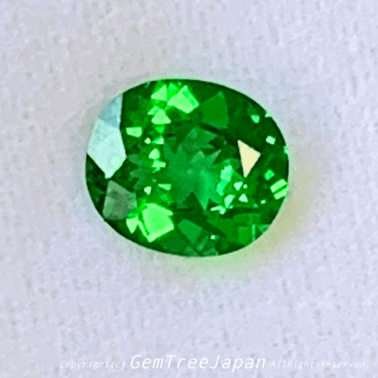 カナリ貴重なこのネオン感❗️ツァボライト(グリーンガーネット) 0.842ct✨11/17お昼Live配信商品⚡️ゲオちゃん作品💎