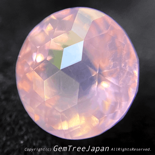 🍯『ラウンドキューブスター』カット⭐️激美しいローズクォーツ2.904ct💎ゲオ先生作品✨GW特別価格❗️❗️【5/1YouTubeライブご紹介作品】