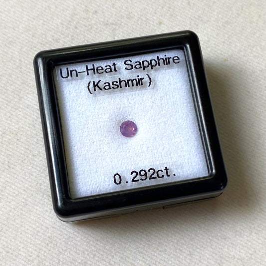 非加熱アザドカシミールサファイア0.292ct💎ピアッちゃん作品✨6/26ライブご紹介作品
