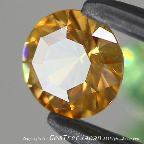 放射状に拡散される美しい輝き✨ゲオちゃん作品💎イエロー系ジルコン1.410ct👍【到着したての興奮特価】冷静さを取り戻し次第、通常価格へ変更😅