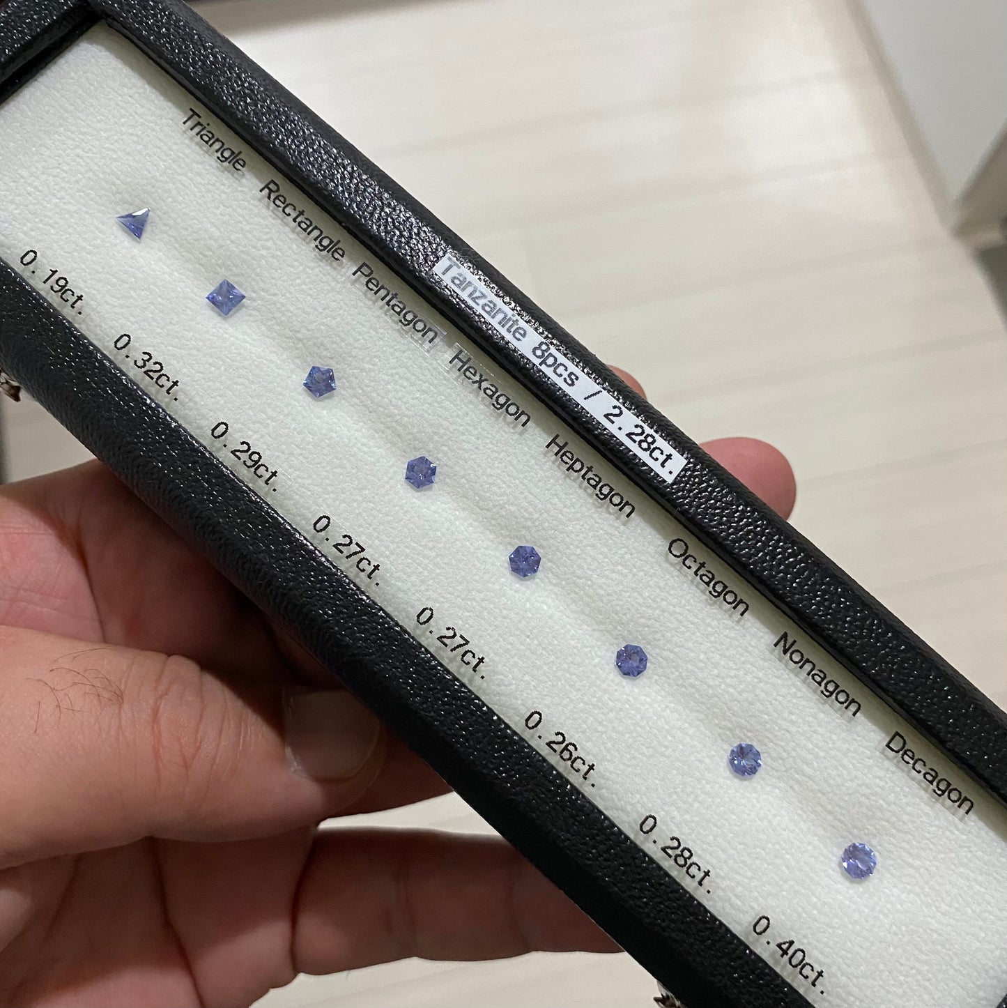 ピアッちゃん作品「タンザナイト“多角セット”」8個2.28ct✨ 10/30スタート〜11/30終了🤣