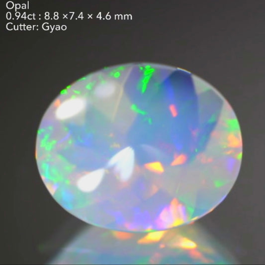【SOLD OUT】“Special Buffその1”平らなシュガーローフ👍オパール0.94ct💎ゲオちゃん作品🎁✨LIVE中お問合せ一番乗り特価でご紹介です♪