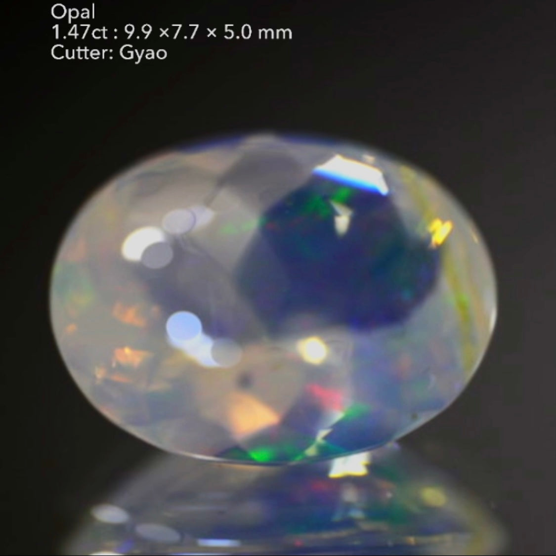 【SOLD OUT】“Special Buffその2”ついに出た!水玉模様カット👍オパール1.47ct💎ゲオちゃん作品🎁✨LIVE中お問合せ一番乗り特価でご紹介です♪