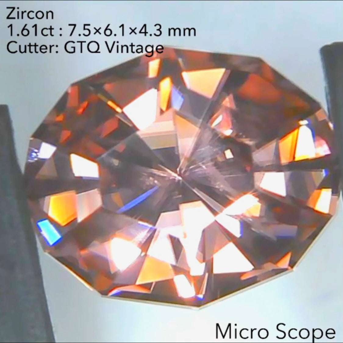 5年越しの新作発表✨貴重な美色のピンクジルコン1.61ct💎GTQヴィンテージ作品