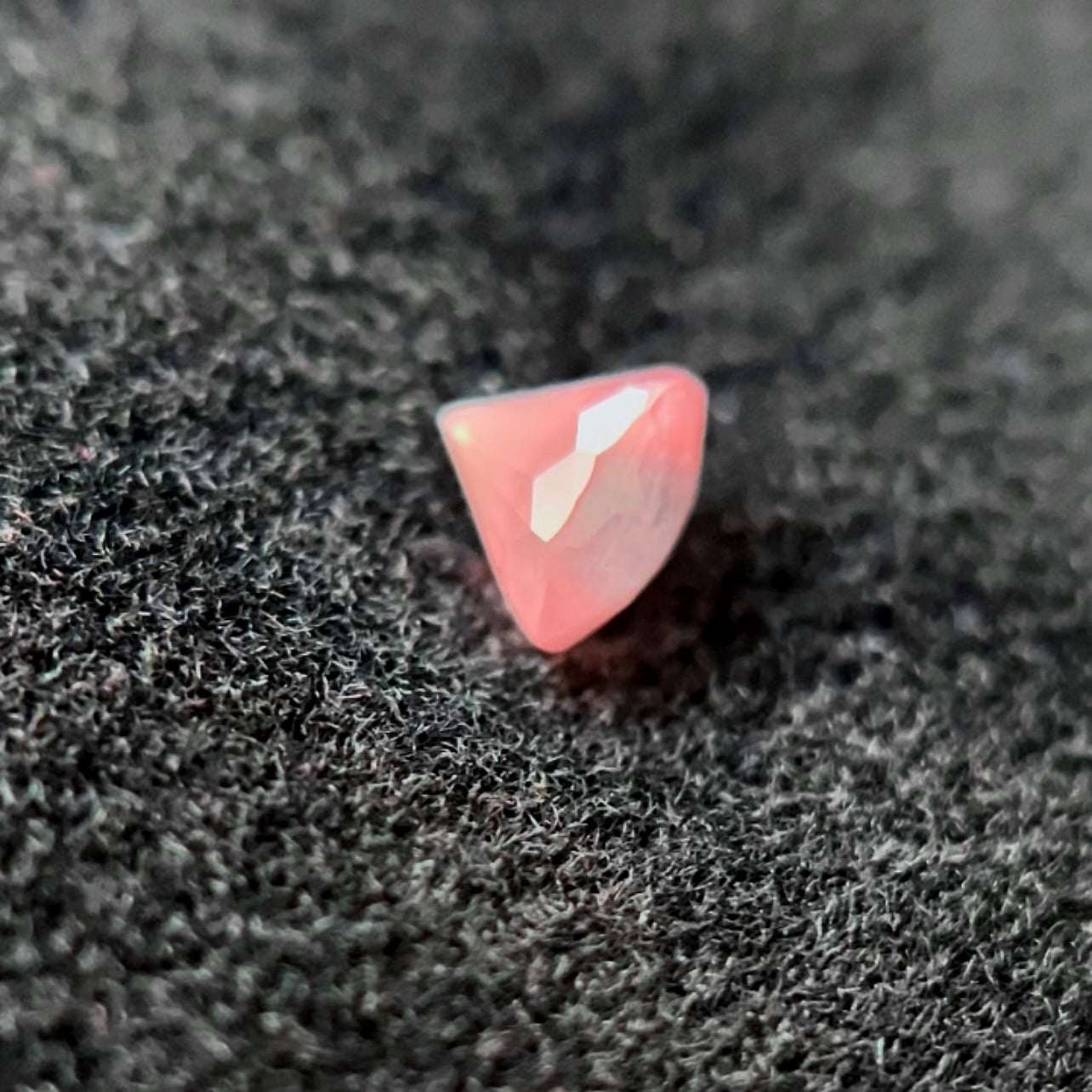 【SOLD OUT】日本が誇る美色ピンク✨北海道ロードクロサイト0.452ct(ラウンドversion) ゲオちゃん作品💎お問合せ一番乗り特価でご紹介です♪