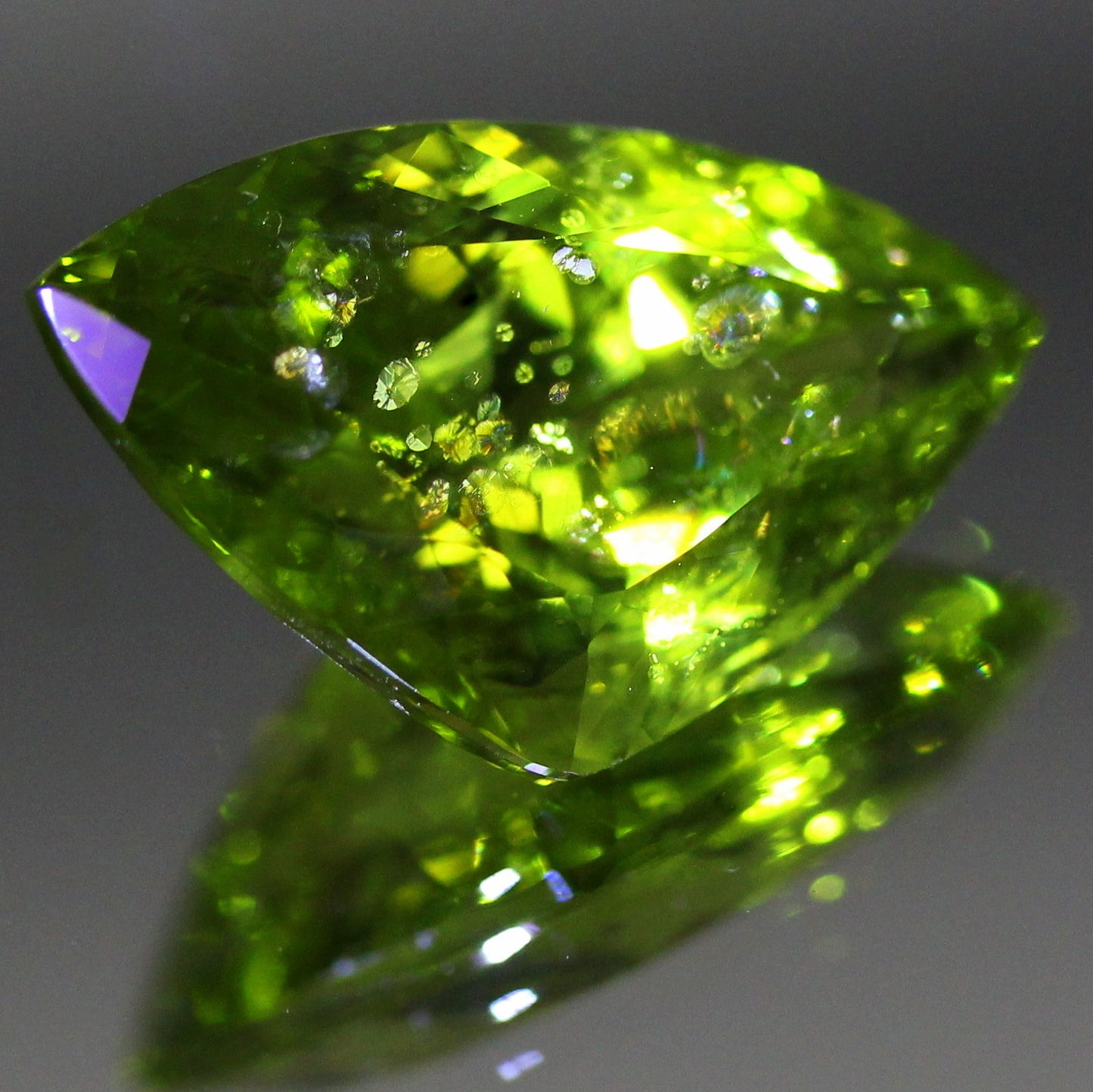 「天国インクル」パキスタンペリドット 4.24ct レイちゃん作品✨ 3/12 プレミア配信💎🌳⚡️
