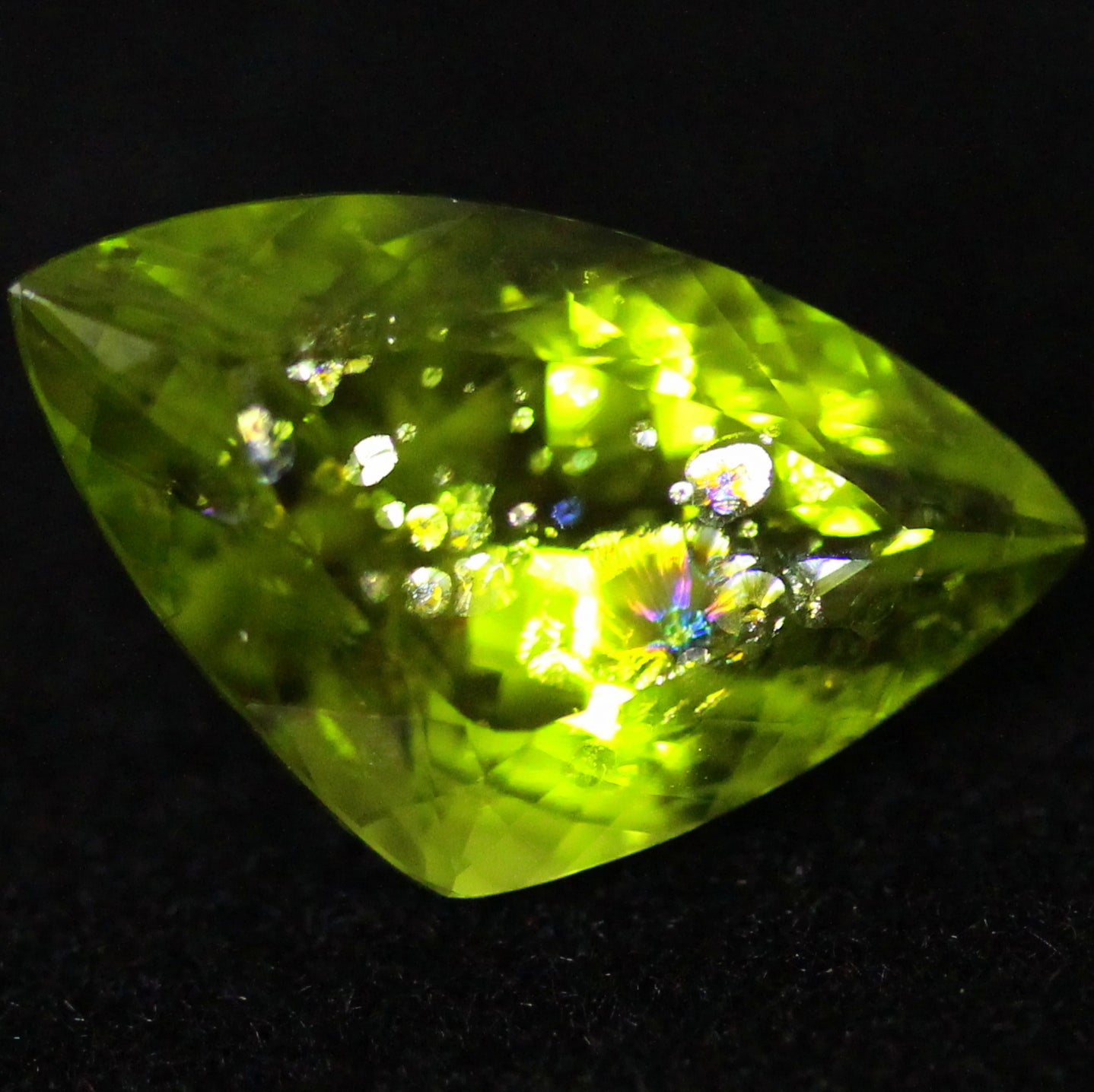 「天国インクル」パキスタンペリドット 4.24ct レイちゃん作品✨ 3/12 プレミア配信💎🌳⚡️