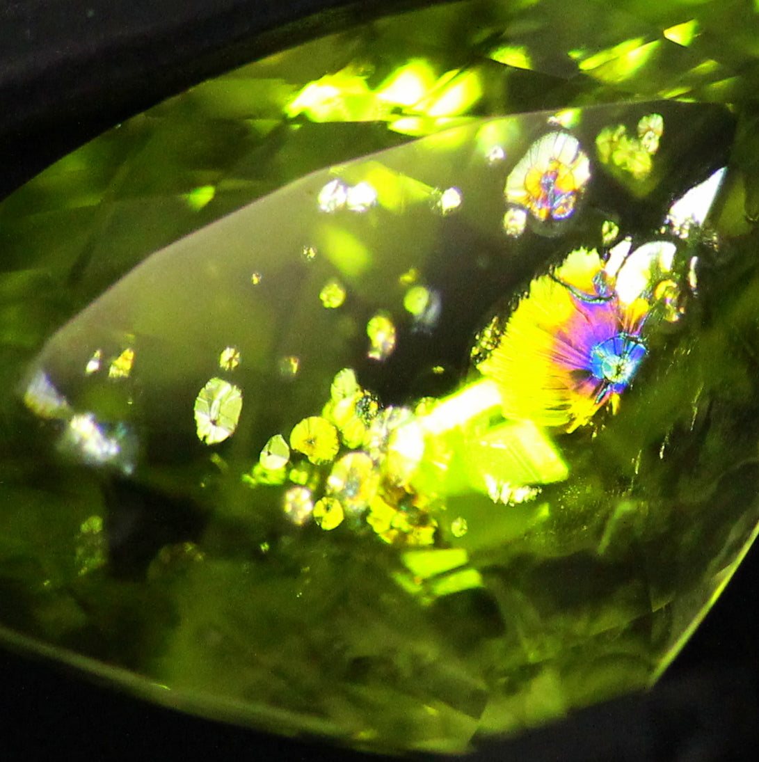 「天国インクル」パキスタンペリドット 4.24ct レイちゃん作品✨ 3/12 プレミア配信💎🌳⚡️