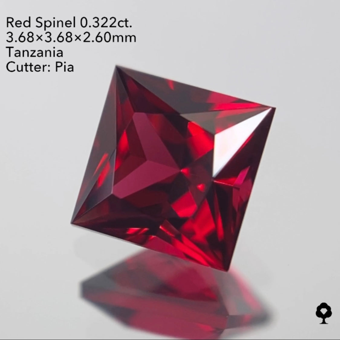 【SOLD OUT】レッドスピネル0.322ct 3/23ライブご紹介作品