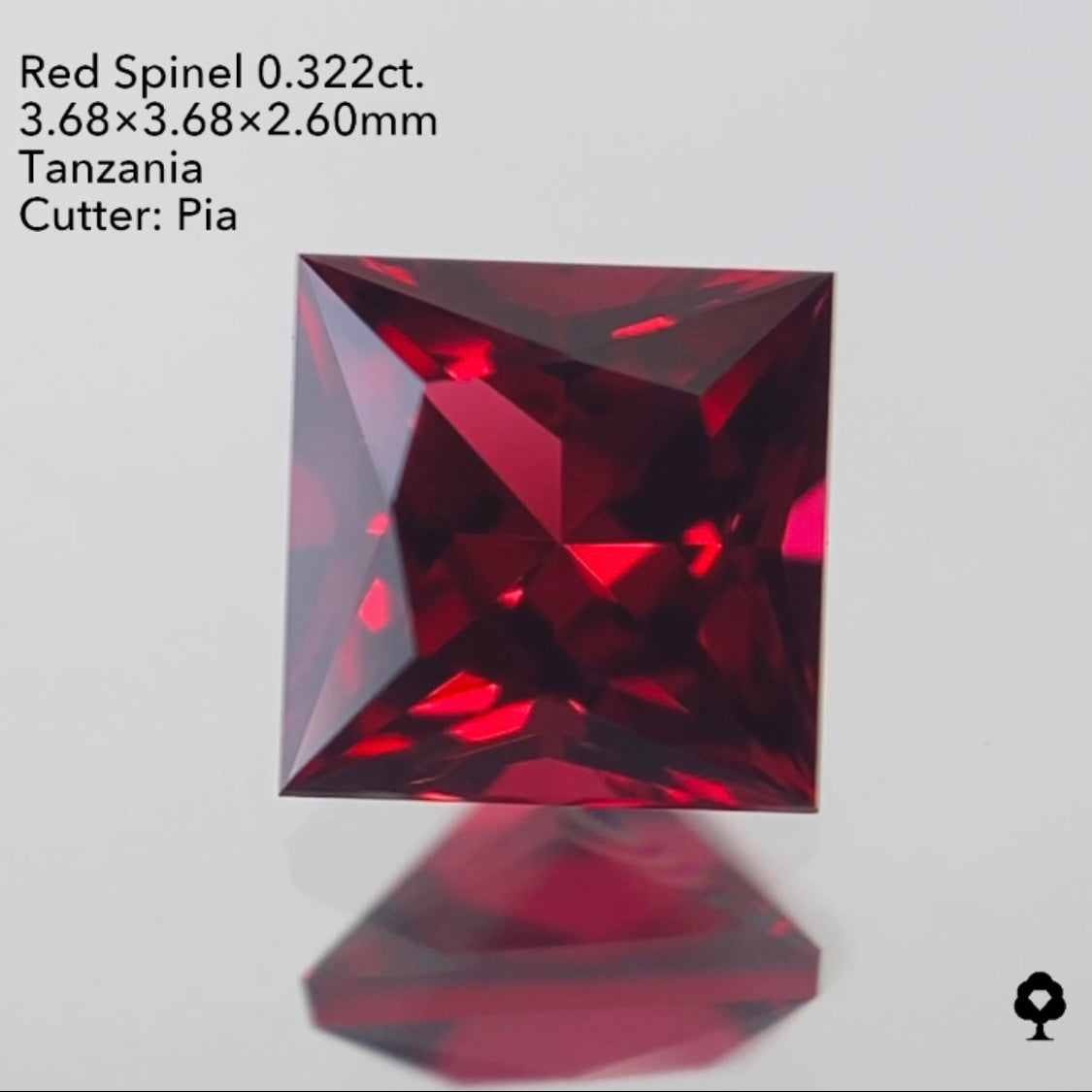 【SOLD OUT】レッドスピネル0.322ct 3/23ライブご紹介作品