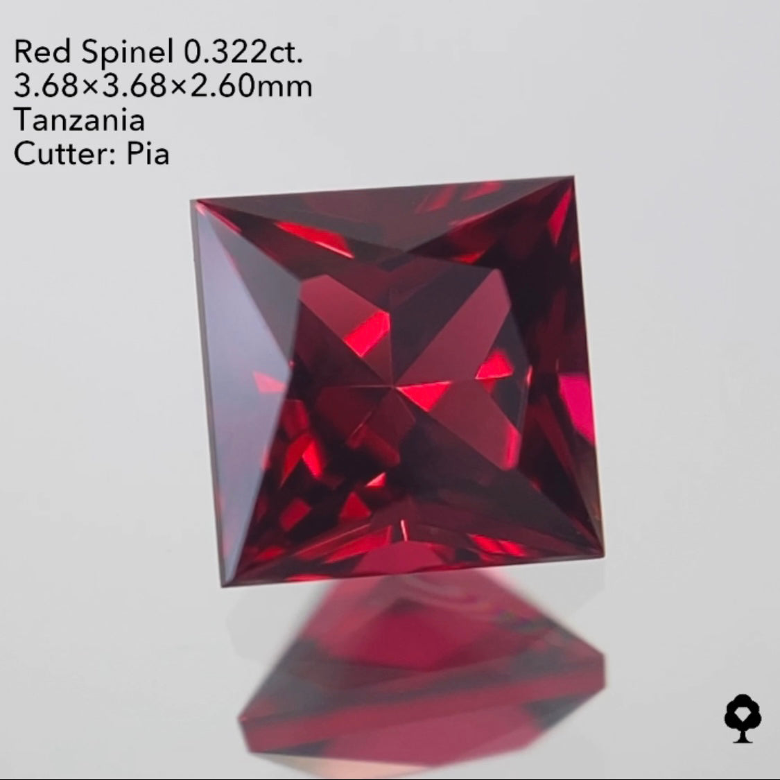 【SOLD OUT】レッドスピネル0.322ct 3/23ライブご紹介作品