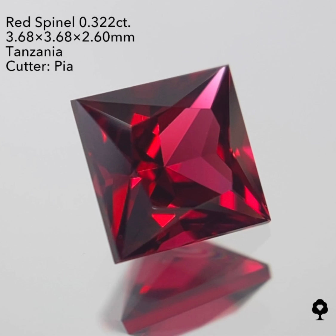 【SOLD OUT】レッドスピネル0.322ct 3/23ライブご紹介作品