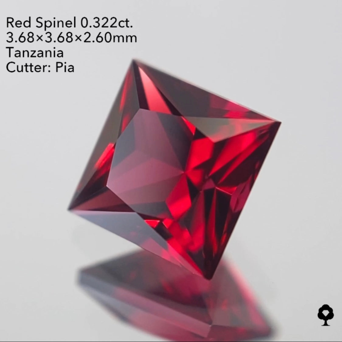 【SOLD OUT】レッドスピネル0.322ct 3/23ライブご紹介作品