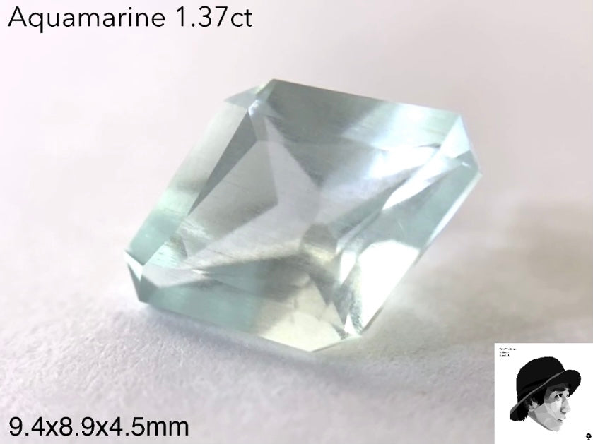🍯アクアマリン1.37ct『“ファンシーカイト”シリーズ』💎ゲオ先生作品✨【5/5YouTubeライブご紹介作品】