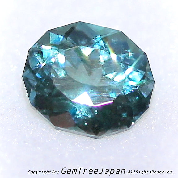 超絶美色グリニッシュブルー0.878ct✨レイ先生作品💎ここに復活!『スピネル博物館』【クーポンはごめんなさい🙏✨】