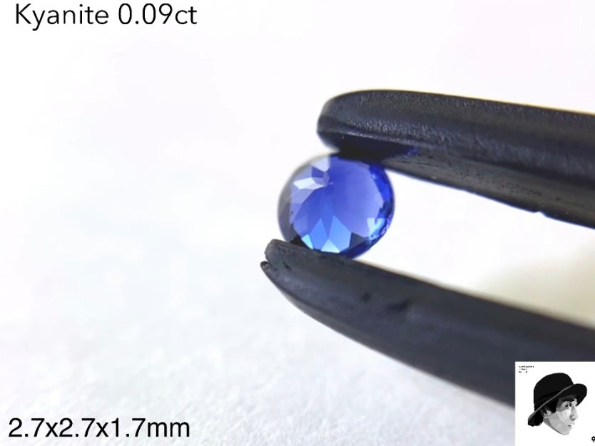 【 GTY閉店大感謝祭】こちらはAuctionでご紹介🍯『オクトトップラウンド』カイヤナイト0.09ct💎ゲオ先生作品✨【5/5YouTubeライブご紹介作品】