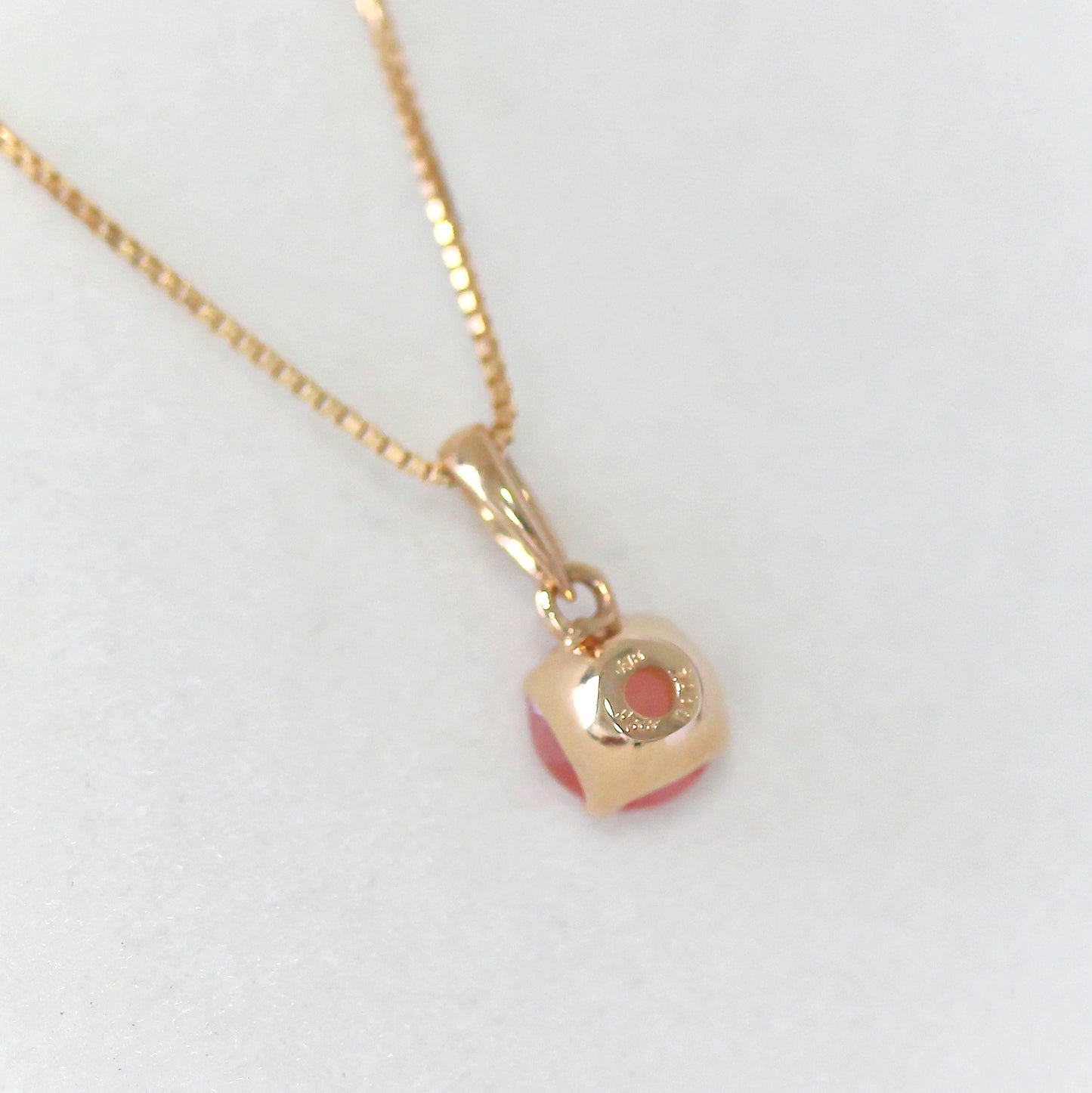 『GTC(GemTreeChiharu)』“勝手に改名記念特別出品”💓アディダス監督初期作品の北海道産ロードクロサイトを使用したK18ピンクゴールドペンダント✨✨ラクマとHPで同時出品✌️