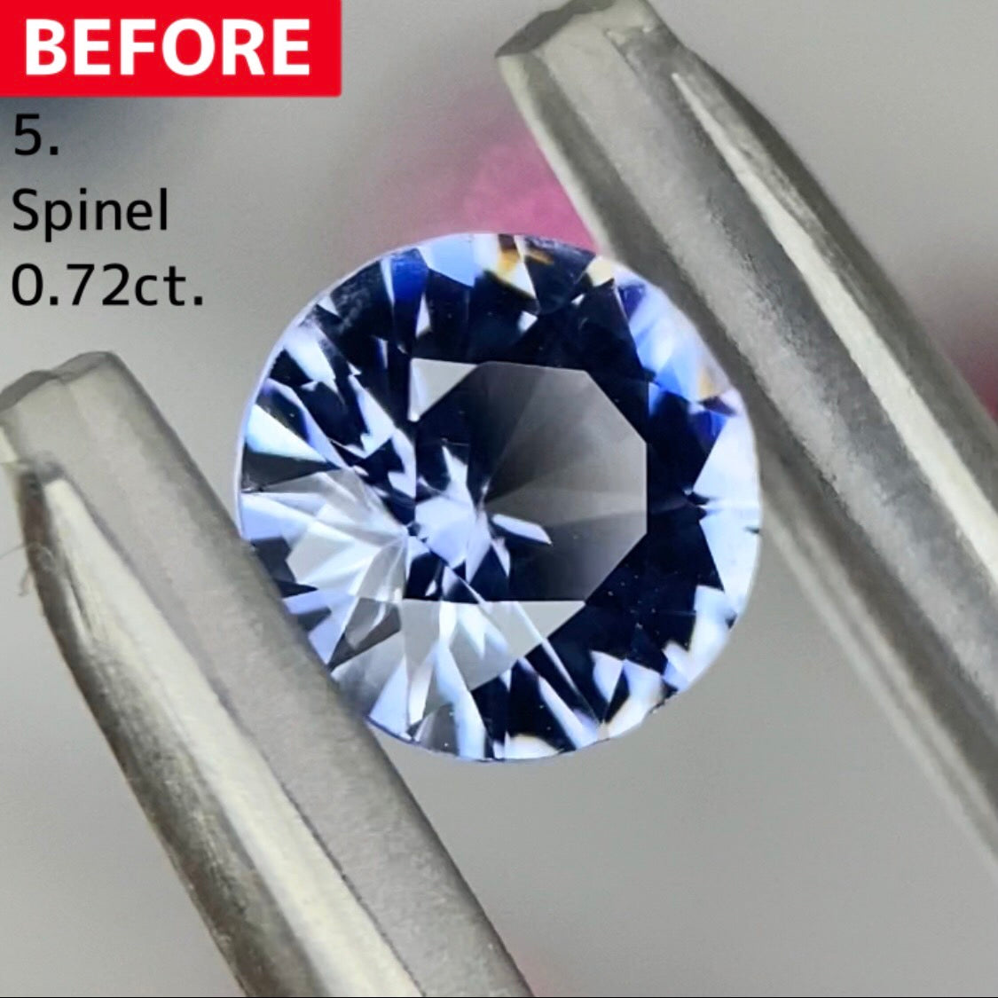 【BEFORE宝石】⑤ スピネル 0.72ct