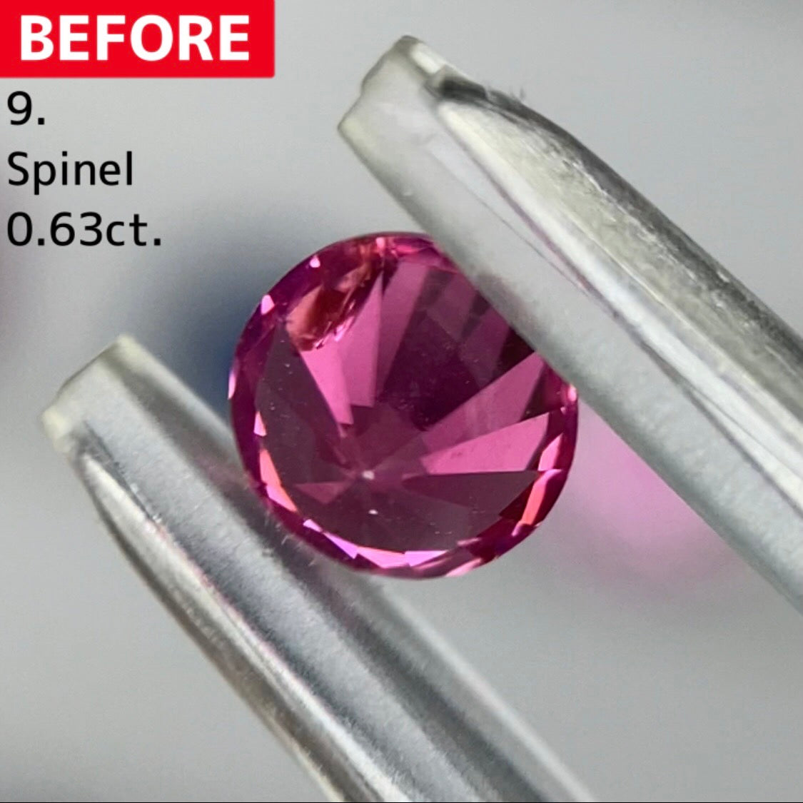 【BEFORE宝石】⑨ スピネル 0.63ct