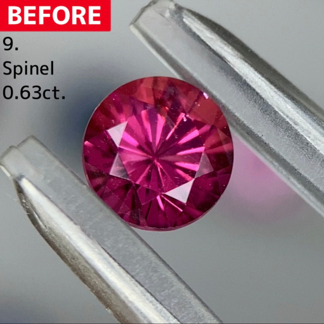 【BEFORE宝石】⑨ スピネル 0.63ct