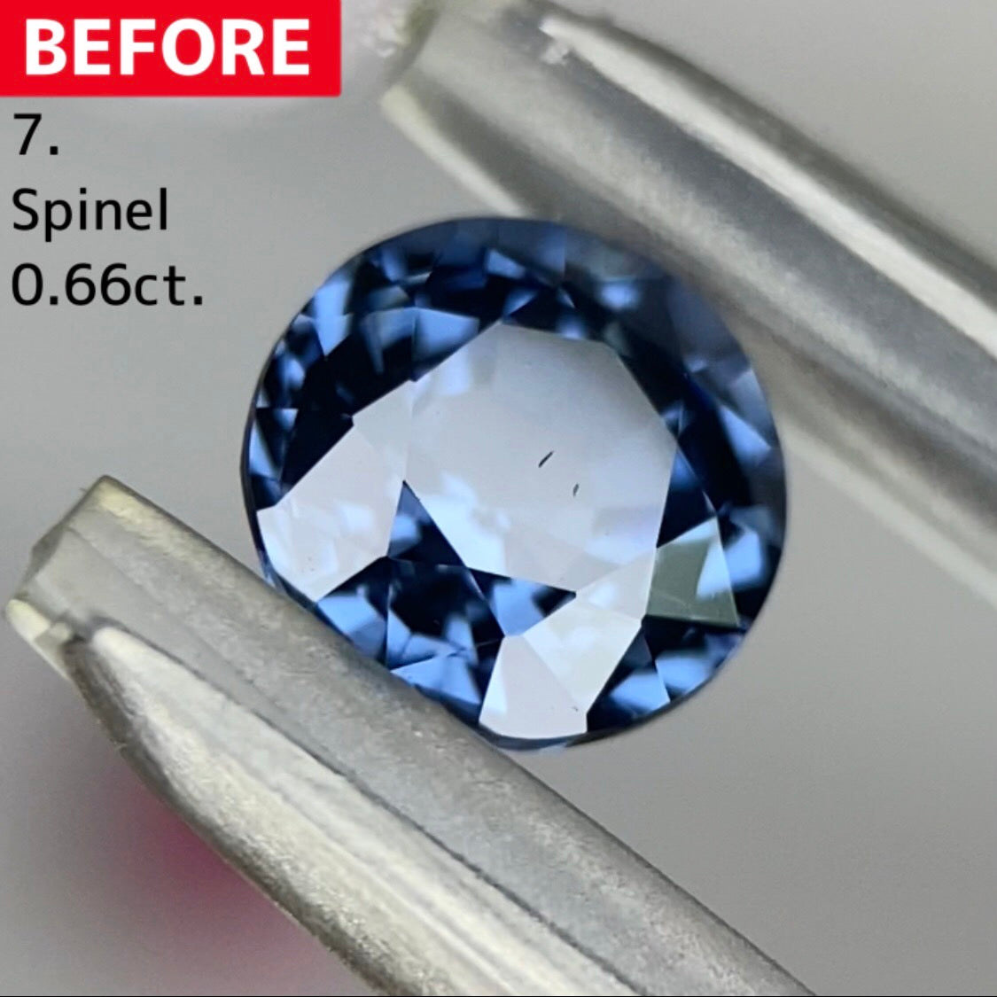 【BEFORE宝石】⑦ スピネル 0.66ct