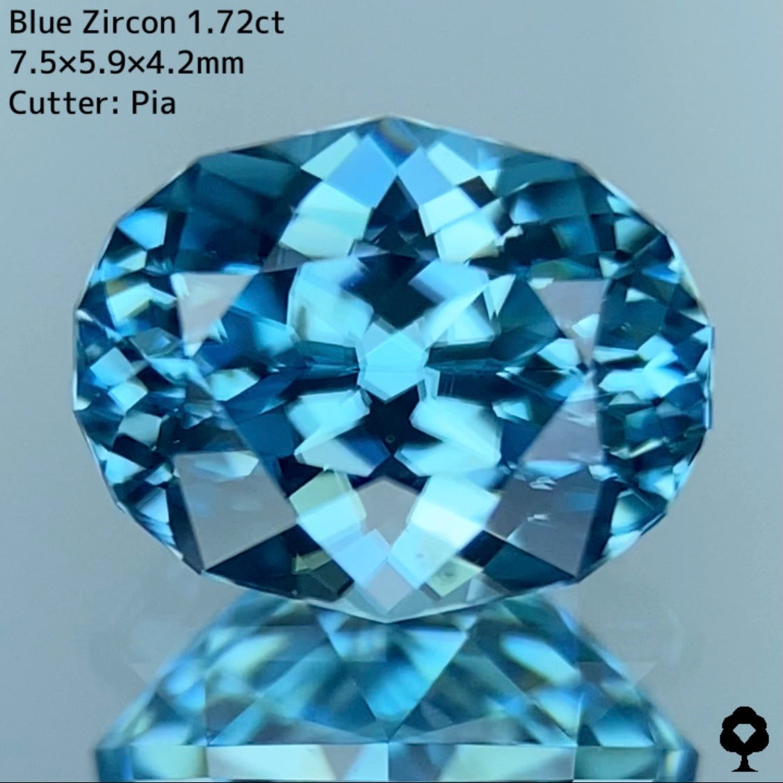 【高級プチプラ】ブルージルコン 1.72ct