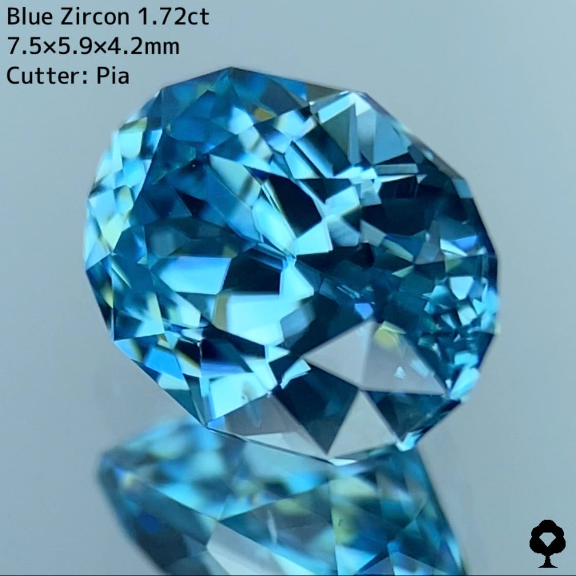 【高級プチプラ】ブルージルコン 1.72ct