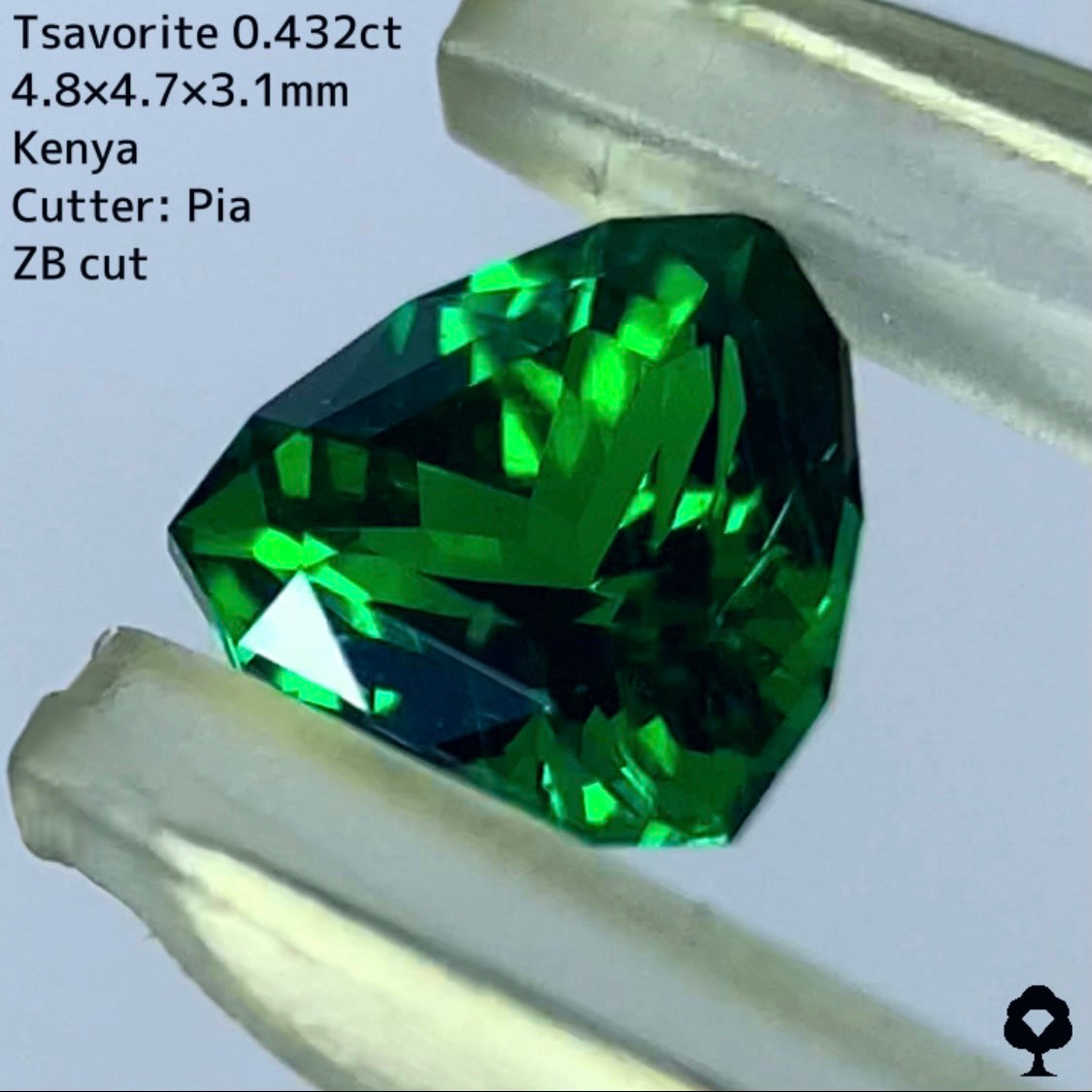 【ご当選者さま専用】抽選販売★ツァボライト0.432ct【ZBカット】