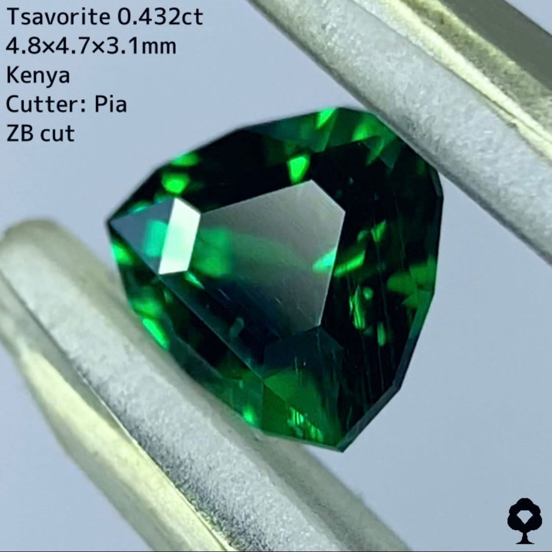 【ご当選者さま専用】抽選販売★ツァボライト0.432ct【ZBカット】