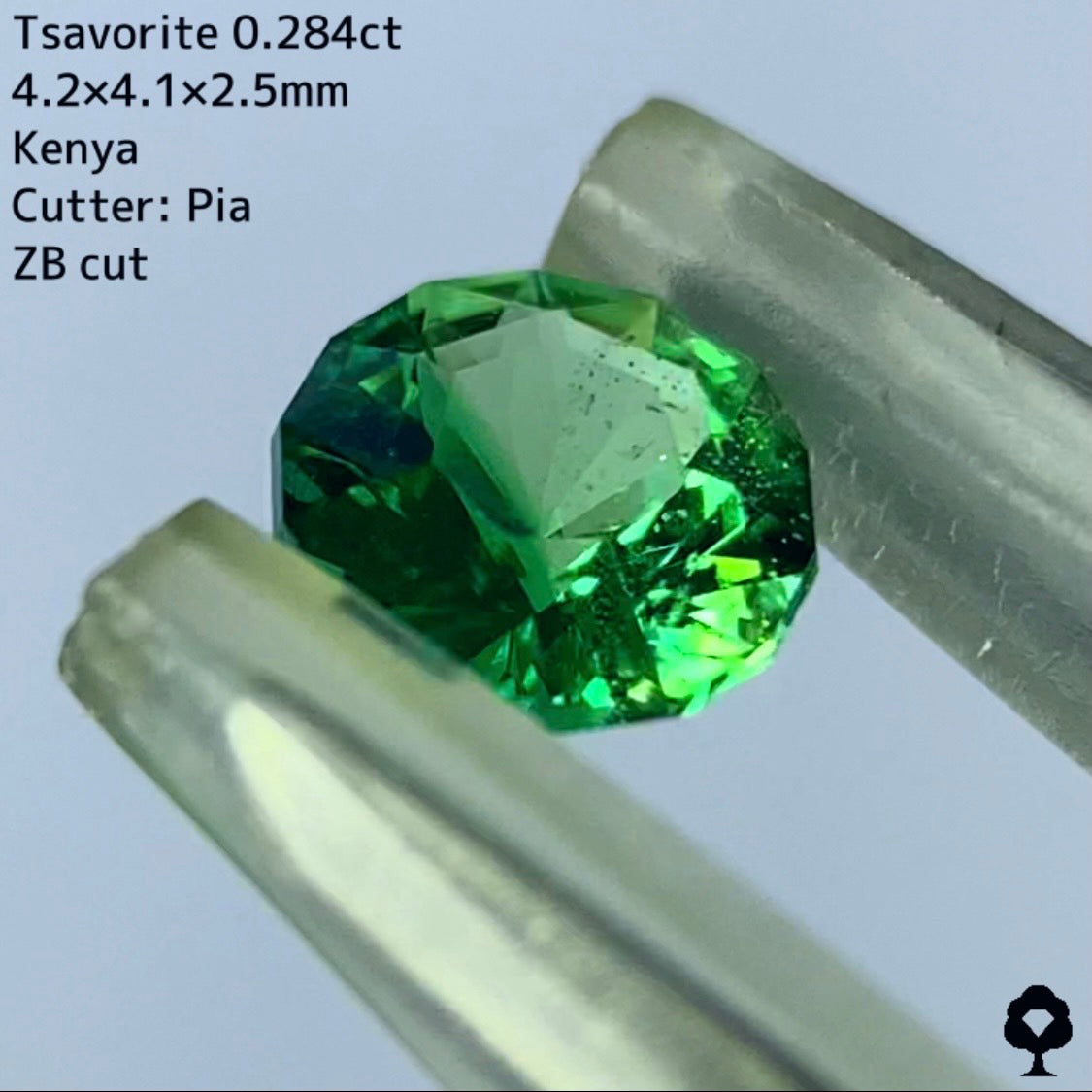 【ご当選者さま専用】チャット抽選販売★ツァボライト 0.284ct【ZBカット】