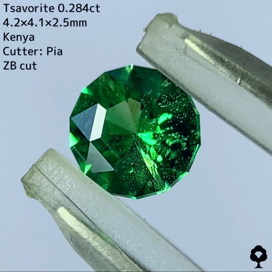 【ご当選者さま専用】チャット抽選販売★ツァボライト 0.284ct【ZBカット】