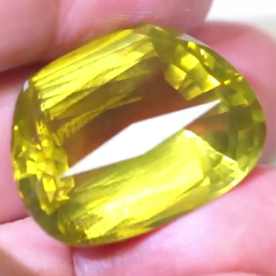 レモンクォーツ 52.66ct ✨ゲオちゃん作品❗️12/8 Live配信商品💎🌳⚡️
