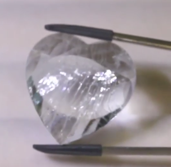 芸術作品「心の目」アクアマリン 26.480ct🤍👀ゲオちゃん作品✨12/8 Live配信商品💎🌳⚡️