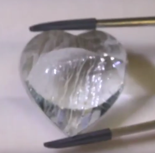 芸術作品「心の目」アクアマリン 26.480ct🤍👀ゲオちゃん作品✨12/8 Live配信商品💎🌳⚡️