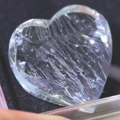 芸術作品「心の目」アクアマリン 26.480ct🤍👀ゲオちゃん作品✨12/8 Live配信商品💎🌳⚡️