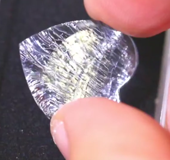 芸術作品「心の目」アクアマリン 26.480ct🤍👀ゲオちゃん作品✨12/8 Live配信商品💎🌳⚡️