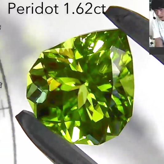 ペリドット1.62ct レイちゃん作品✨GemTreeLive 12/28(月)13:00~ご紹介商品💎🌳⚡️