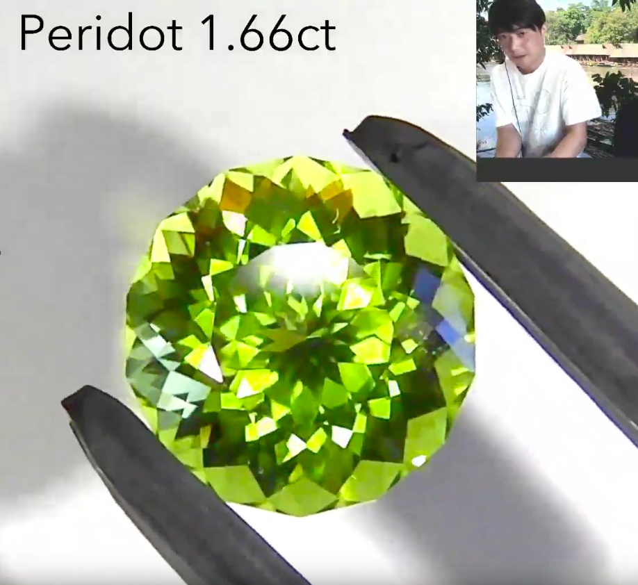 ペリドット1.66ct レイちゃん作品✨GemTreeLive 12/28(月)13:00~ご紹介商品💎🌳⚡️