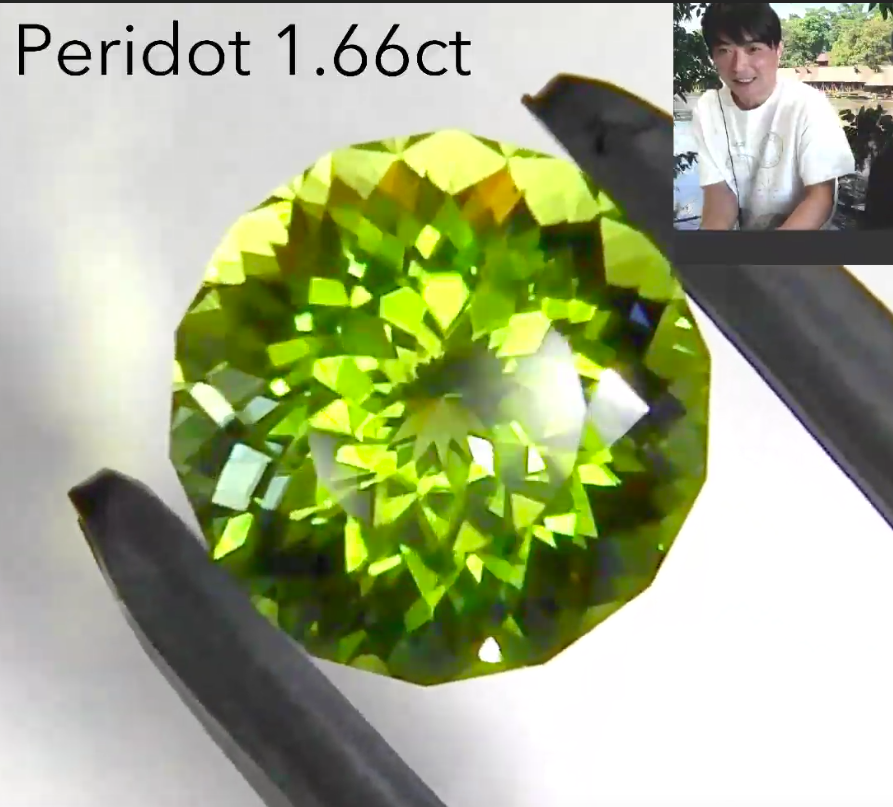ペリドット1.66ct レイちゃん作品✨GemTreeLive 12/28(月)13:00~ご紹介商品💎🌳⚡️