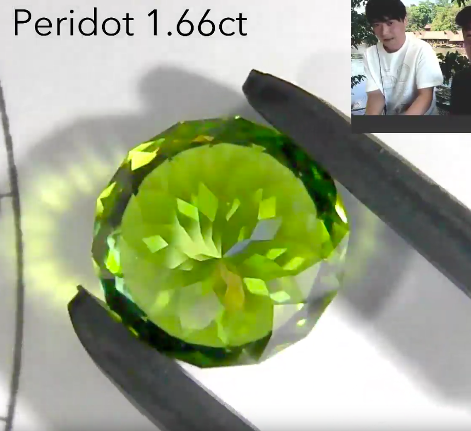 ペリドット1.66ct レイちゃん作品✨GemTreeLive 12/28(月)13:00~ご紹介商品💎🌳⚡️