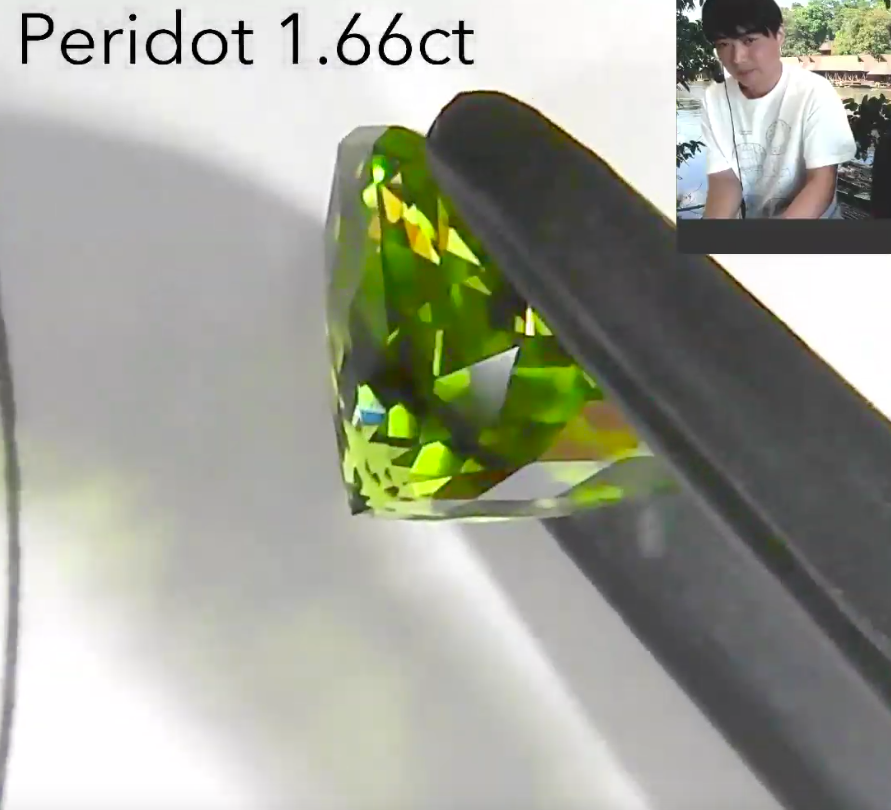 ペリドット1.66ct レイちゃん作品✨GemTreeLive 12/28(月)13:00~ご紹介商品💎🌳⚡️
