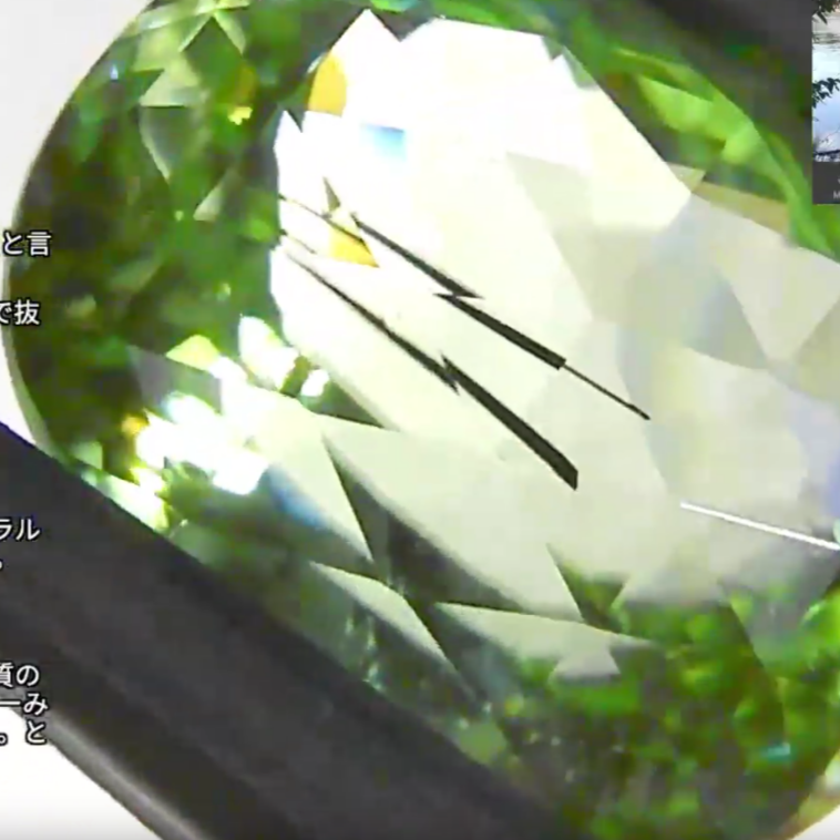 ペリドット3.33ct B レイちゃん作品✨GemTreeLive 12/28(月)13:00~ご紹介商品💎🌳⚡️