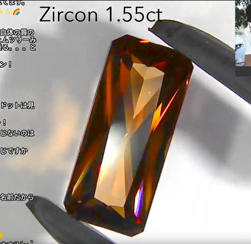 ジルコン1.55ct ピアッちゃん作品✨GemTreeLive 12/28(月)13:00~ご紹介商品💎🌳⚡️