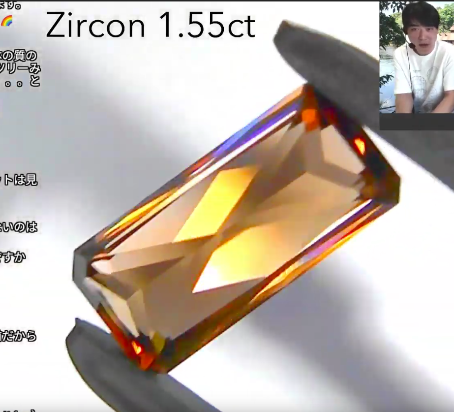 ジルコン1.55ct ピアッちゃん作品✨GemTreeLive 12/28(月)13:00~ご紹介商品💎🌳⚡️