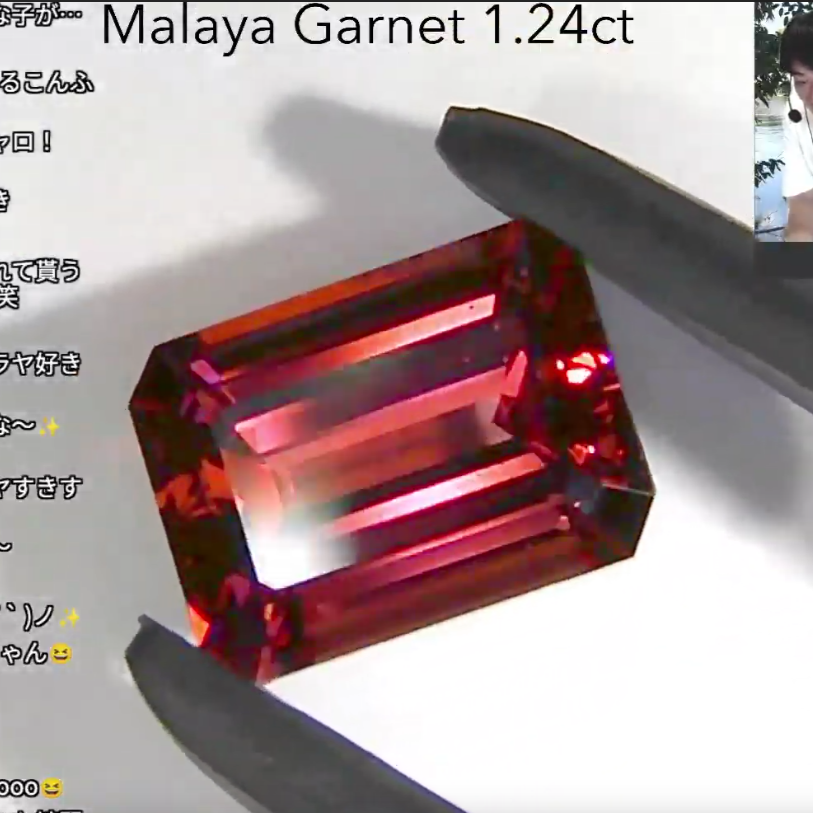 マラヤガーネット 1.24ct GemTreeヴィンテージ✨GemTreeLive 12/28(月)13:00~ご紹介商品💎🌳⚡️